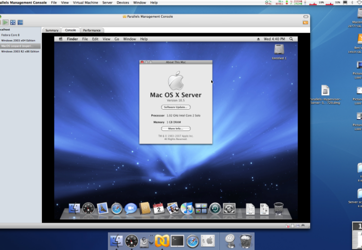 Parallels Server Parallels Server