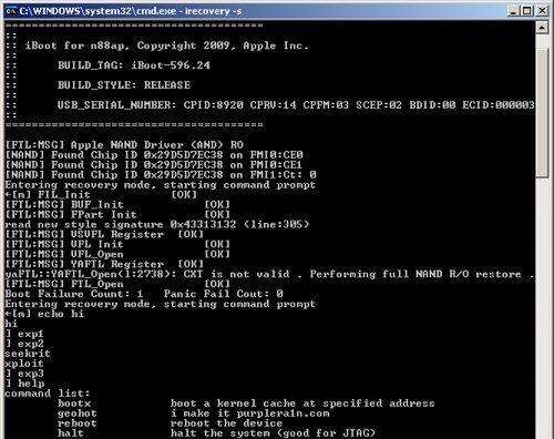 iPhone 3Gs - Exploit