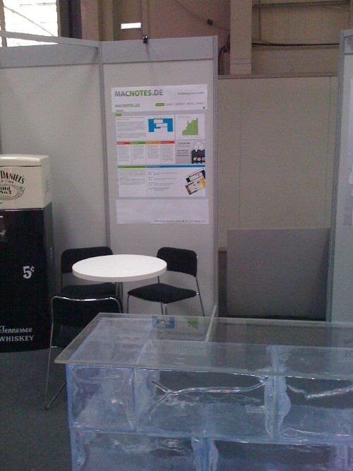 CeBIT 2010 - Stand von Macnotes und 3GStore