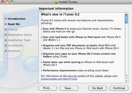 iTunes 9.2 iTunes 9.2