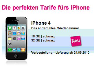 iPhone 4 bei T-Mobile iPhone 4 bei T-Mobile