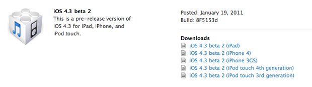 iOS 4.3 iOS 4.3