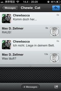 Tweetbot - DM farblich alternierend