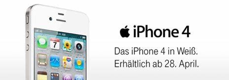 iPhone 4 (weiß) bei Telekom iPhone 4 (weiß) bei Telekom
