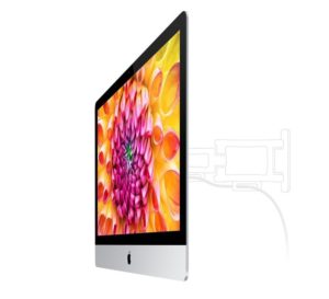 iMac mit VESA Adapter