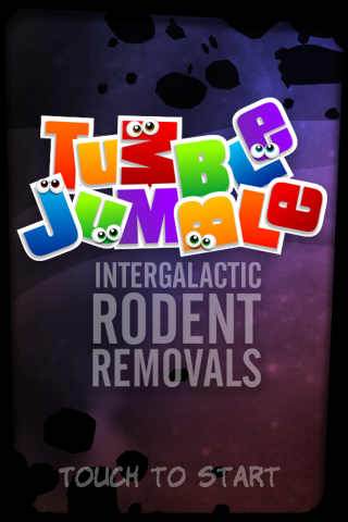 Tumble Jumble – Startbildschirm Tumble Jumble – Startbildschirm