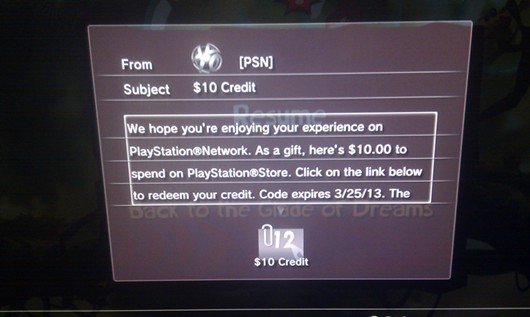 PSN-Gutschrift über 10 US-Dollar PSN-Gutschrift über 10 US-Dollar