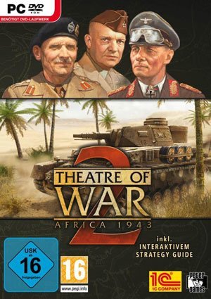Theatre of War 2: Africa 1943 – Packshot PC Theatre of War 2: Africa 1943 – Packshot PC