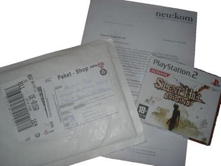 Testexemplar von Silent Hill Origins Testexemplar von Silent Hill Origins