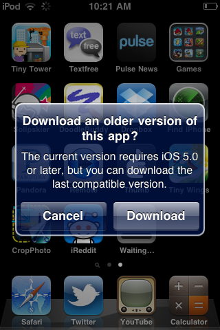Instagram auf einem iPod touch 2G installieren Instagram auf einem iPod touch 2G installieren