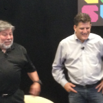 Szeve Wozniak und Nolan Bushnell aut C2SV-Konferenz