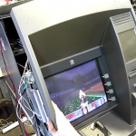 DOOM auf einem Geldautomaten