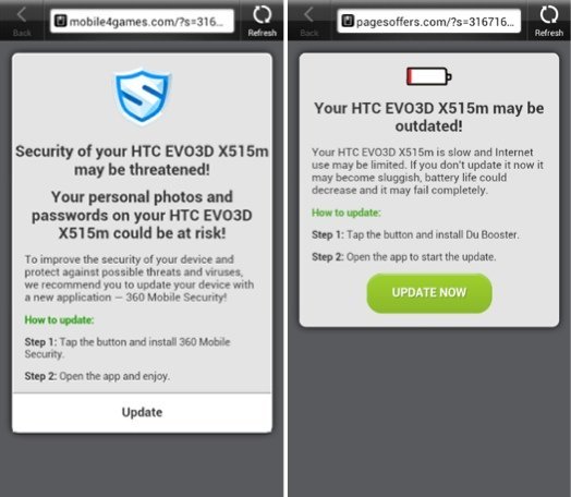 Adware auf Android-Smartphones