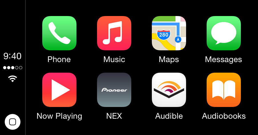 Audible im CarPlay Dashboard