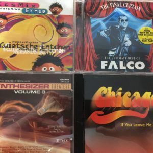 CD-Auswahl: Chicago, Falco, Synthesizer und Cosmix