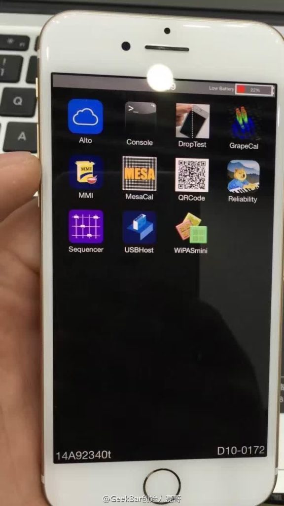 iPhone 7 Prototyp, Foto: Nowhereelse.fr