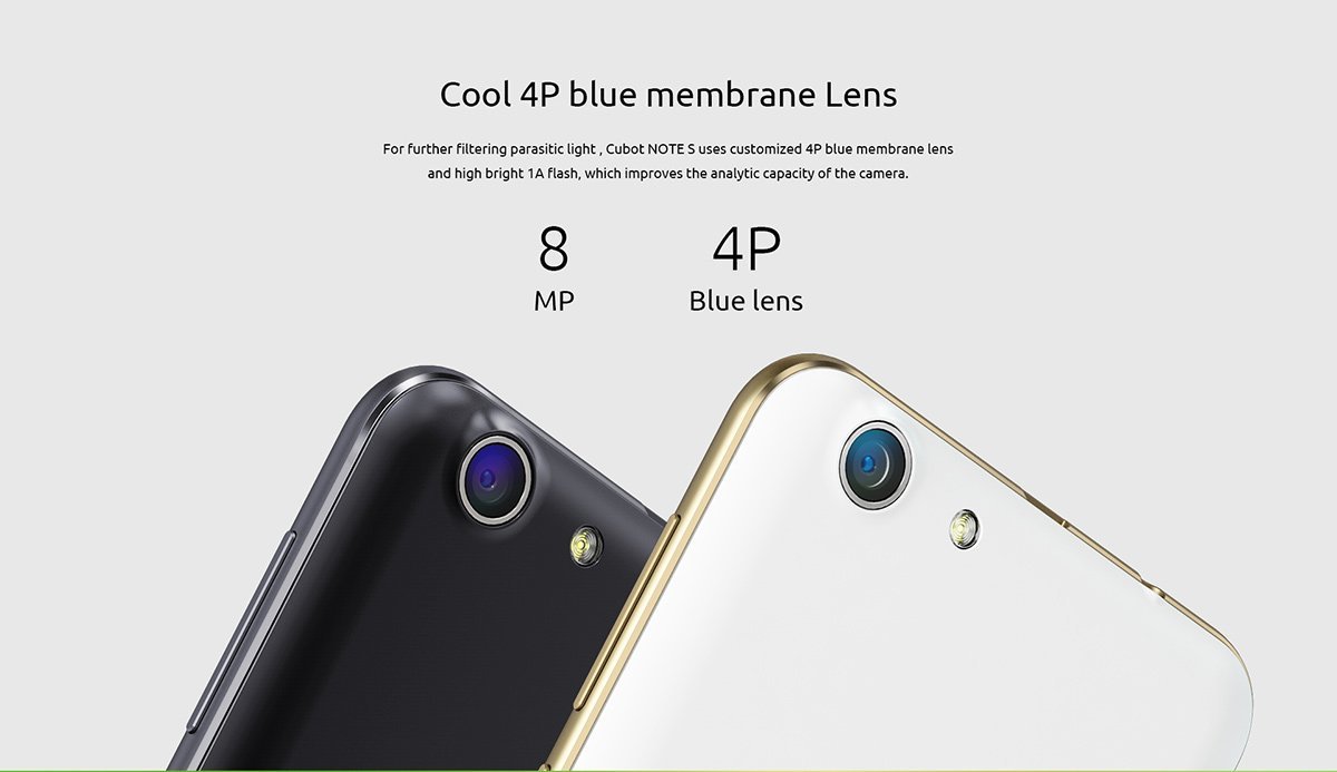 CUBOT NOTE S Kamera