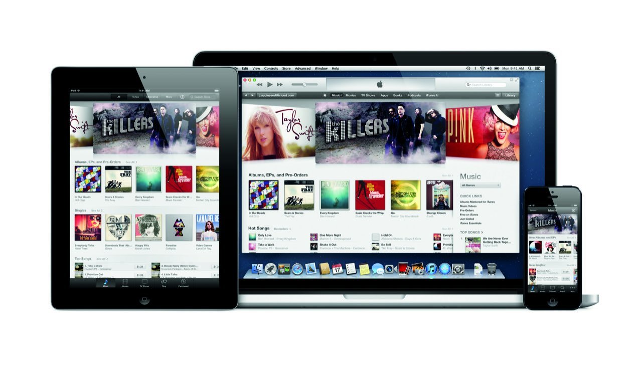 iTunes (iPad, MacBook, iPhone) - Apple