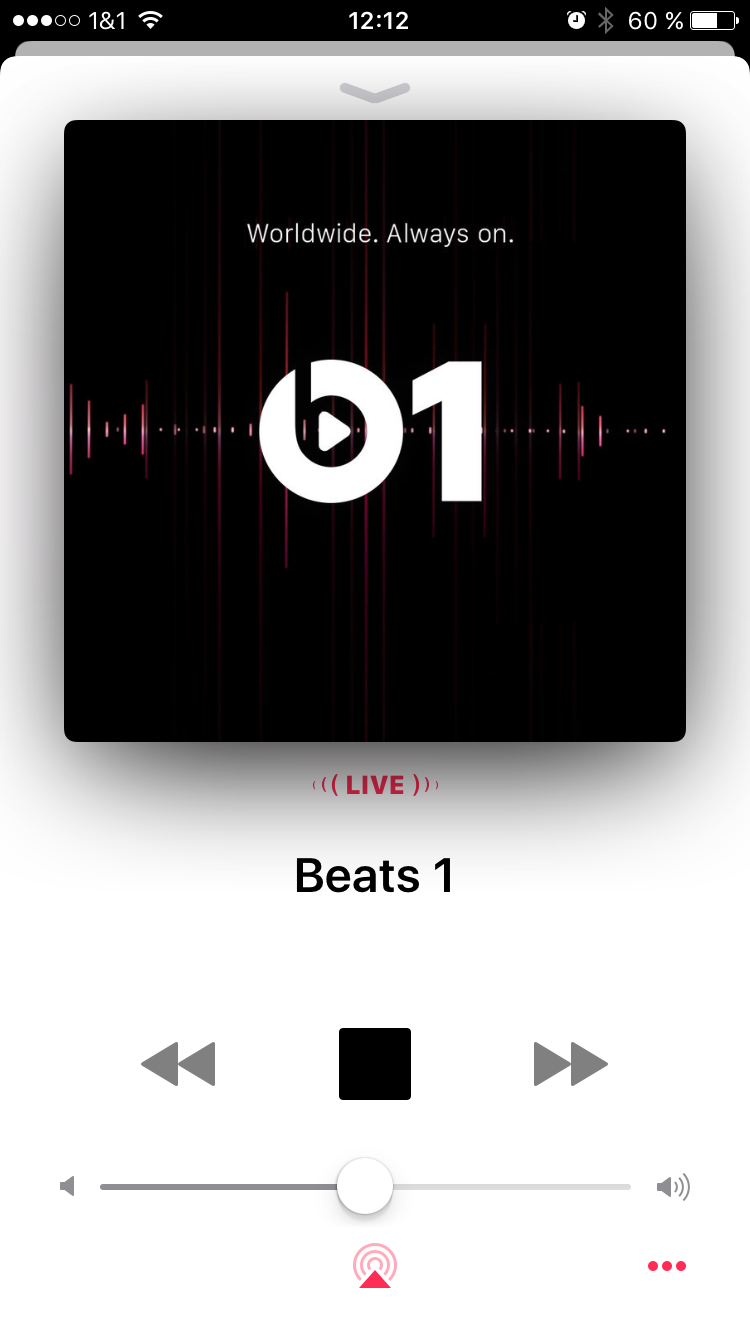 Apple Music (Beats1) - Screenshot