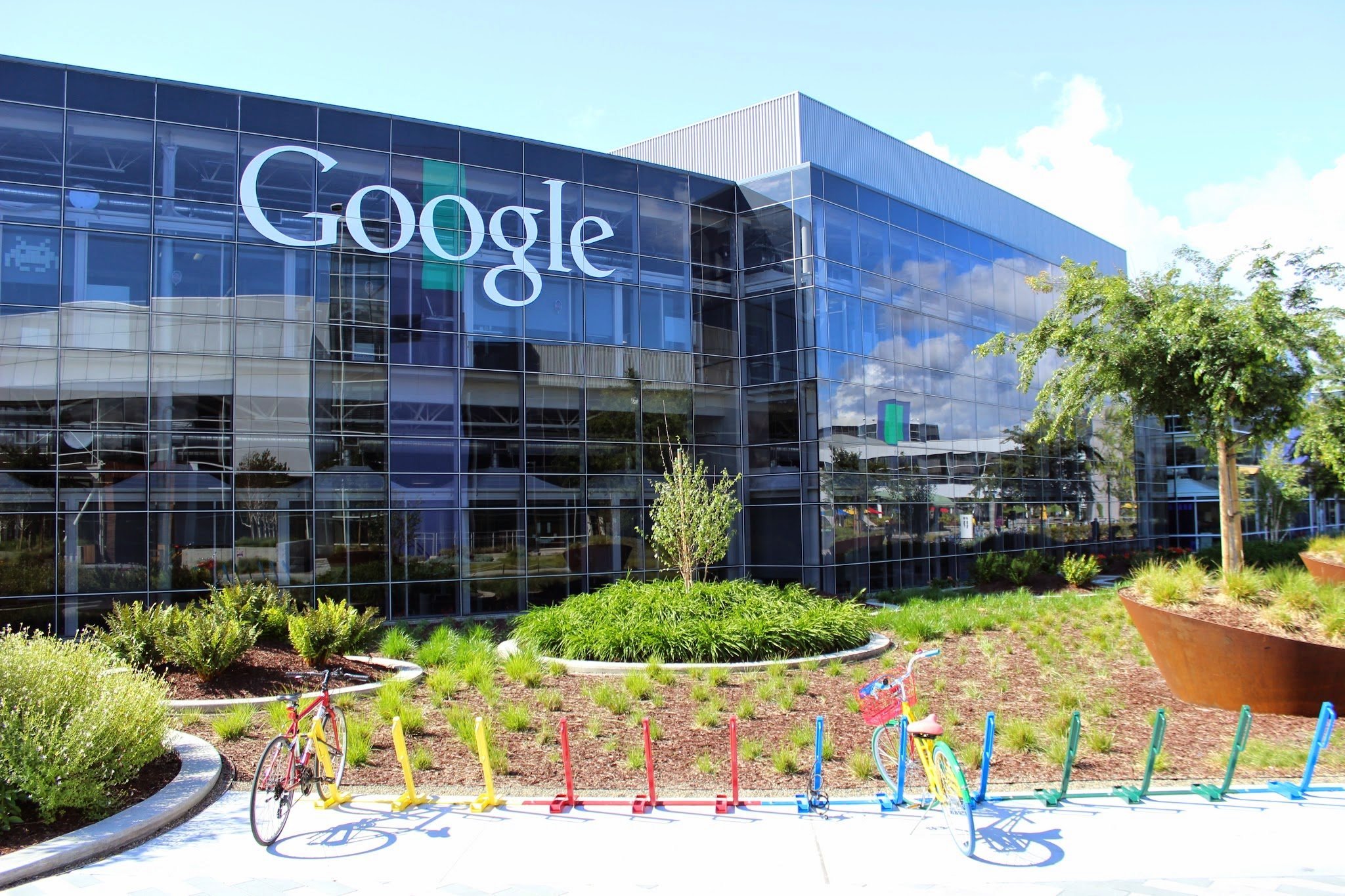 Unser Hauptsitz in Mountain View, Kalifornien - Google Presse (Unternehmensalltag)
