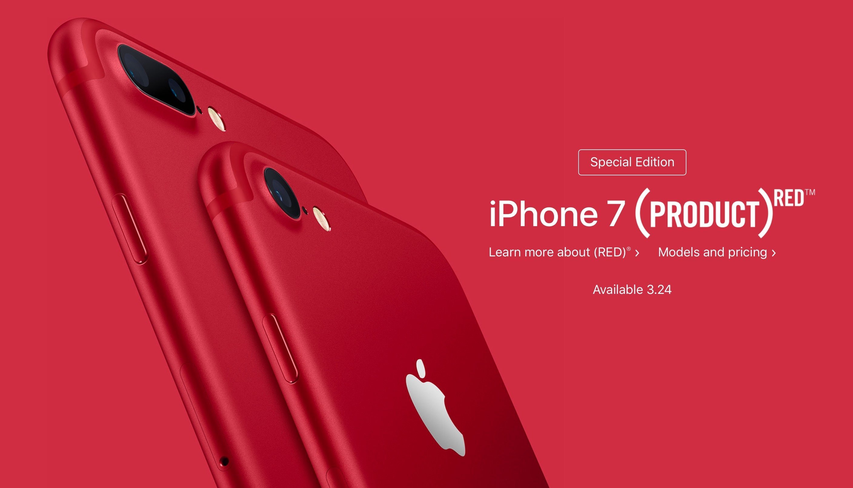iPhone 7 Product Red - macrumors.com