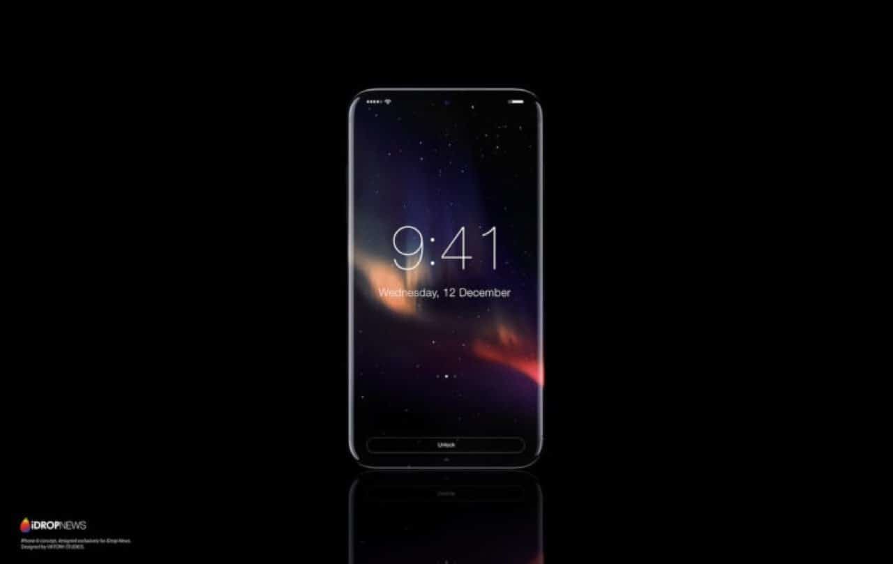 iPhone 8 Konzept - Keine Displayränder mehr (Photo iDropNews) / cultofmac.com