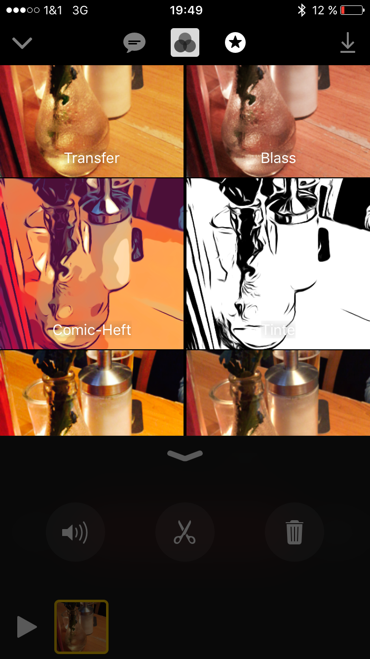Apple Clips 4 - Filter - Screenshot