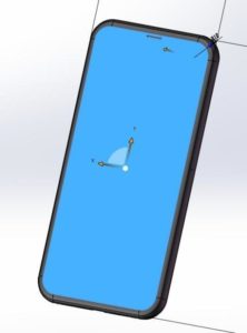 iPhone 8 Front - Skizze