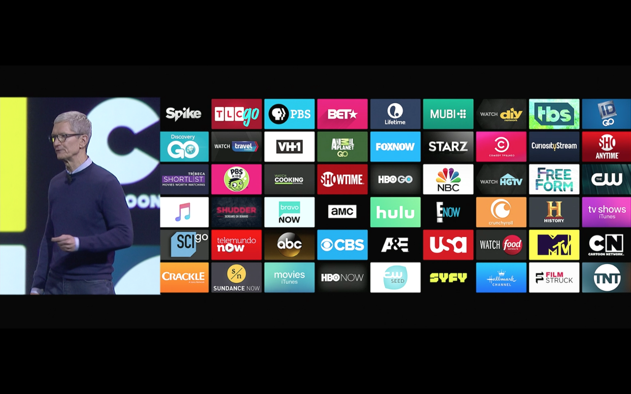WWDC 2017 - Apple TV-Sender - Screenshot - WakeUp Media