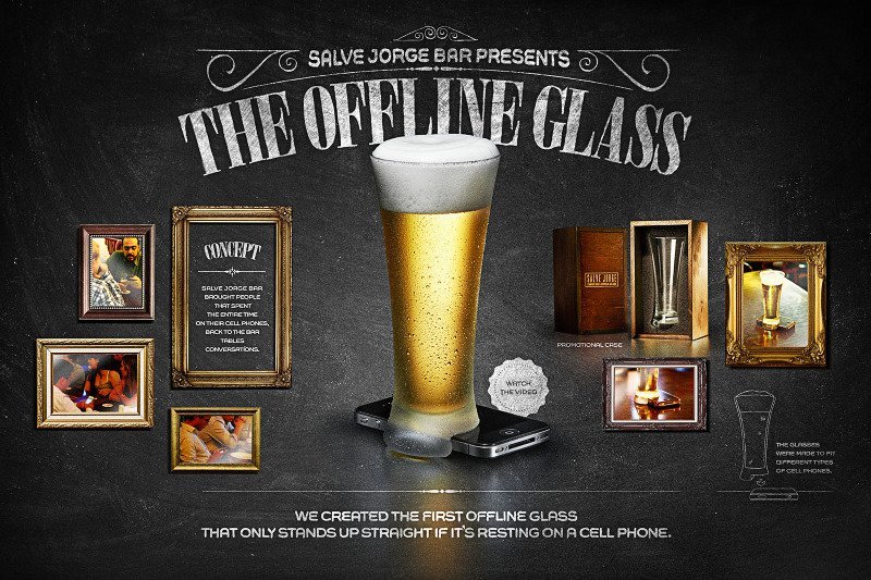 Das Offline-Glas – wenn’s iPhone mal wieder nervt