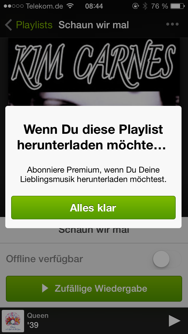 Spotify Playlisten