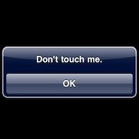 Don’t touch me. Don’t touch me.