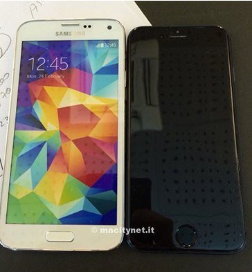 iPhone 6 vs. Galaxy S5 iPhone 6 vs. Galaxy S5