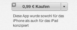 App Store - Preis 99 Cent