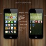 iOS 7 - Konzeptgrafik iPhonesoft.fr