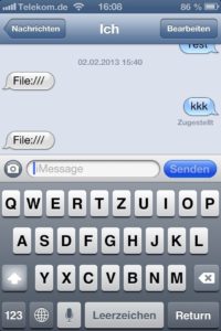 iOS kann File:/// nichts anhaben