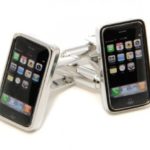 Manschettenknöpfe im iPhone-Design