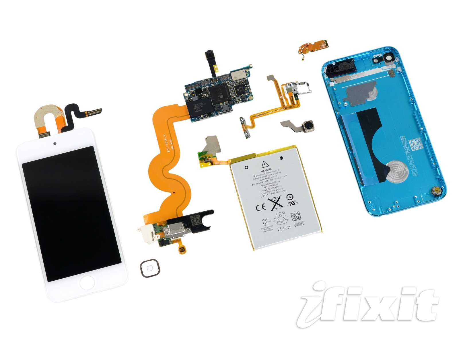 iPod touch 5G: iFixit-Teardown zeigt “Loop” und 512 MB RAM