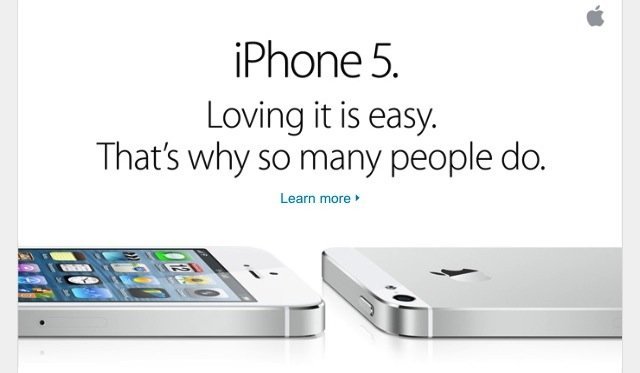iPhone 5 Werbekampagne iPhone 5 Werbekampagne