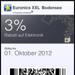 Euronics nutzt Passbook in iOS 6