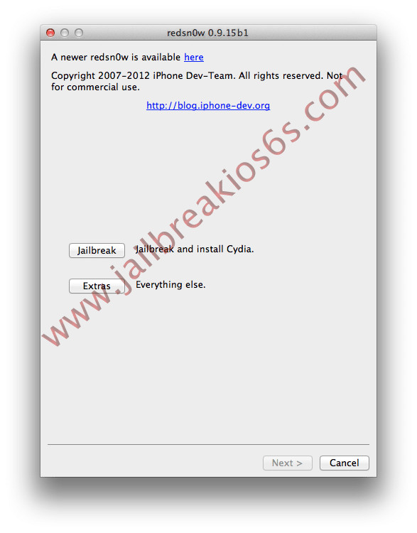 iOS 6 Jailbreak mit Redsn0w nicht für iPhone und iPad mit A5- und A6-CPU