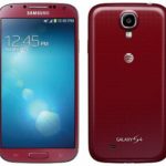 Samsung Galaxy S4 in Aurora-Rot
