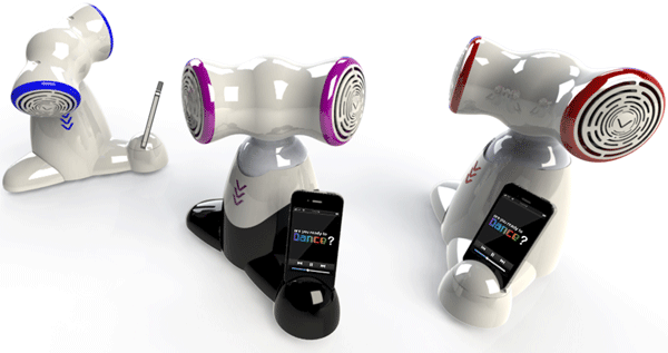 Shimi tanzender iPhone-Roboter Shimi tanzender iPhone-Roboter