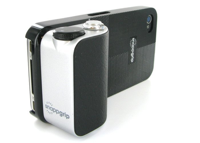 Für iPhone und Samsung Galaxy S3: Snappgrip für Fotografen