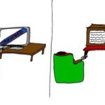 Karikatur zur Zensur-Debatte George Bush vs. Ahmadinedschad (2006), Alexander Trust