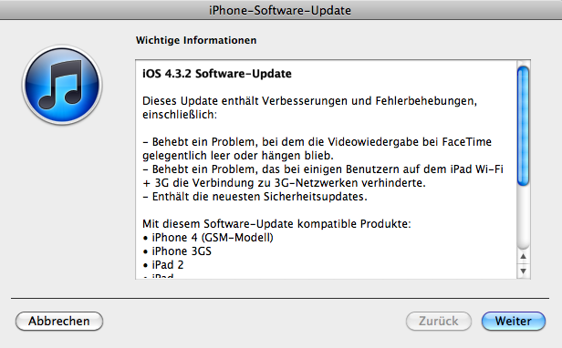 iOS 4.3.2 iOS 4.3.2