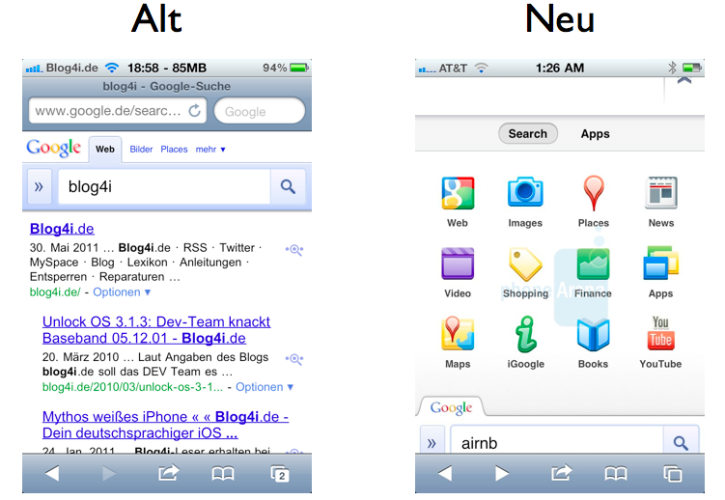 Google Mobile Suche Google Mobile Suche