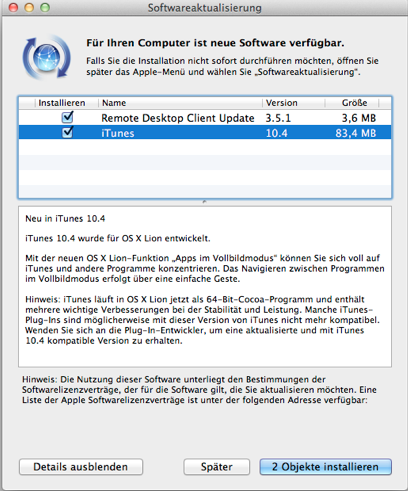iTunes 10.4 iTunes 10.4