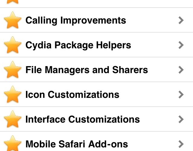 Cydia Featured Apps Cydia Featured Apps