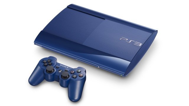 PlayStation 3 Super-Slim Azur-Blau PlayStation 3 Super-Slim Azur-Blau